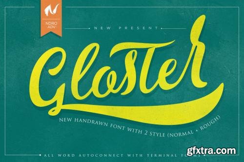 CreativeMarket Gloster Typeface 562577