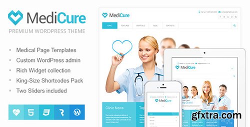 ThemeForest - MediCure v1.4.1 - Health & Medical Wordpress Theme - 6846747