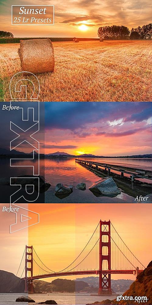 CM - 25 Sunset Lr Presets 576633