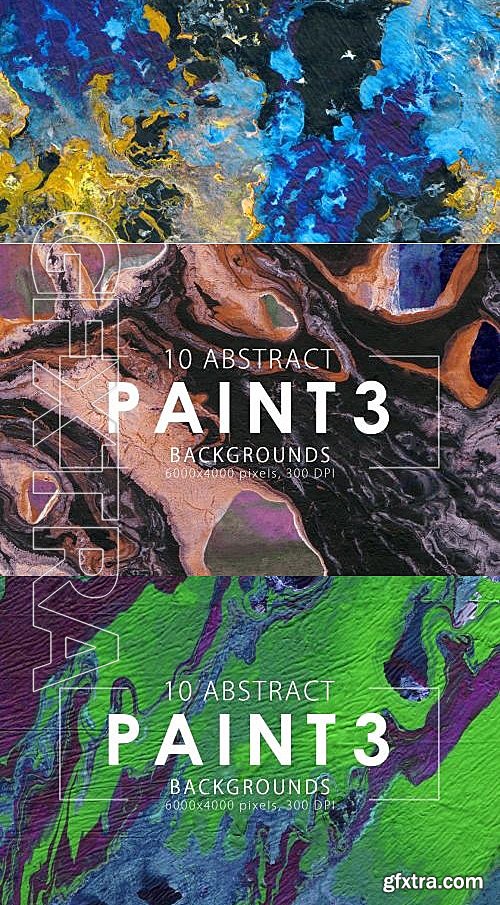 CM - Abstract Paint Backgrounds Vol3 577732