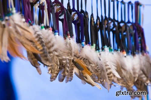 Collection of American Indian Native War Paint face feathers on his head 25 HQ Jpeg