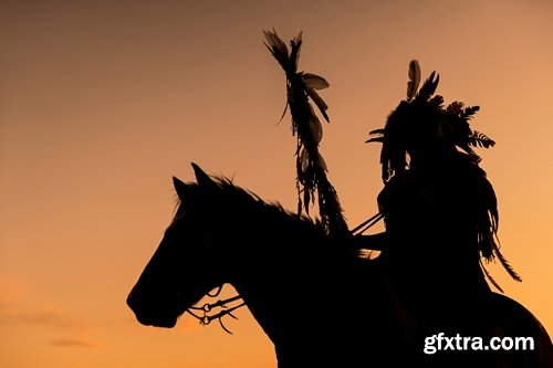 Collection of American Indian Native War Paint face feathers on his head 25 HQ Jpeg