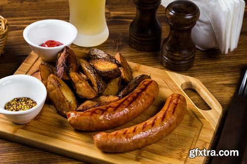 Collection Bavarian sausage banger meat snack to beer 25 HQ Jpeg