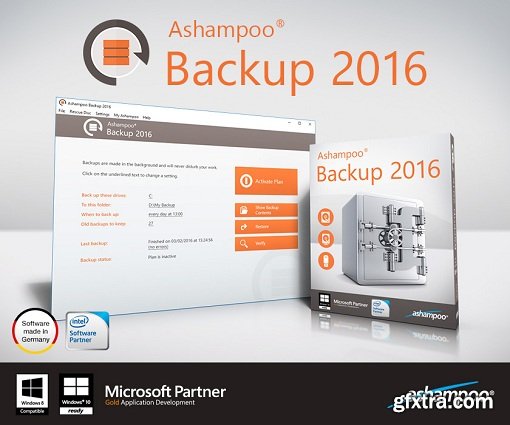 Ashampoo Backup 2016 10.0 Multilingual