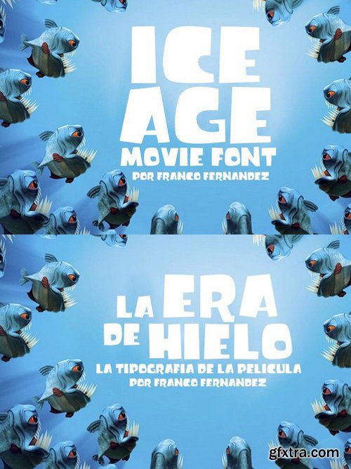 Ice Age Movie Font