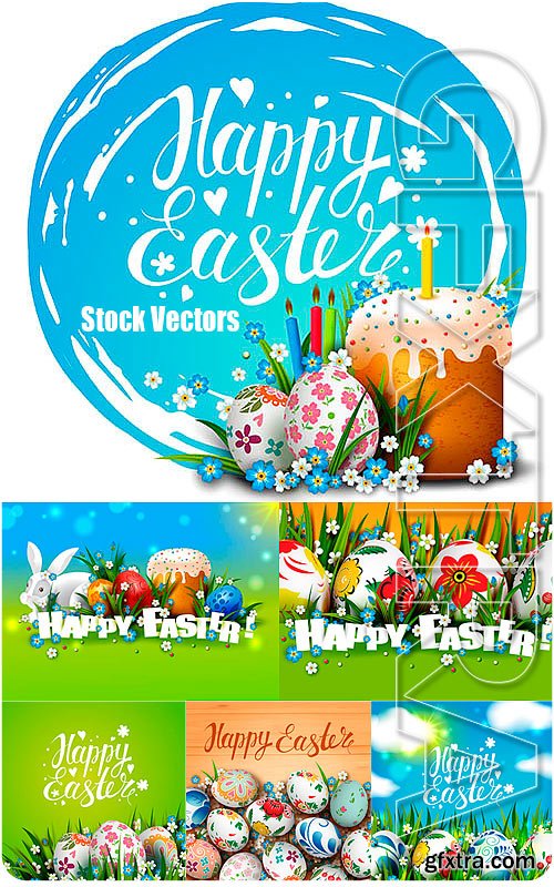 Happy Easter - Stock Vectors