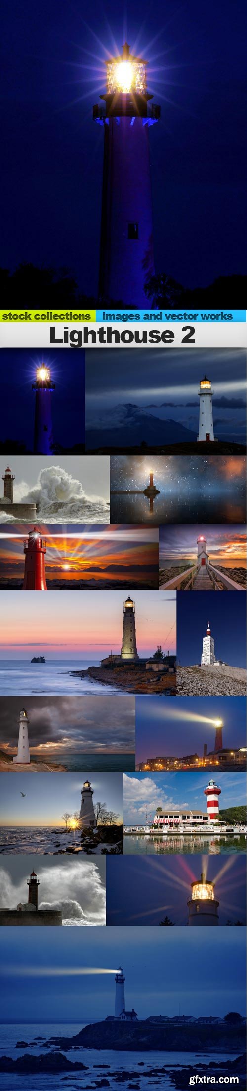 Lighthouse 2, 15 x UHQ JPEG