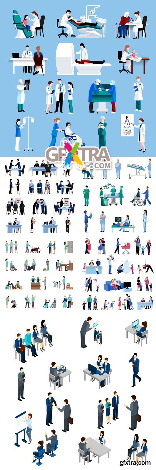 People Icons Vector 3