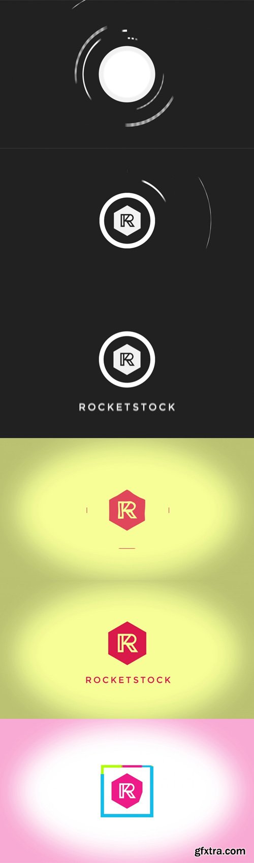 RocketStock - Tau - Minimal Logo Reveal