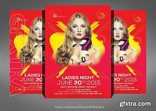 CM - Ladies Night Out Flyer Template 576005