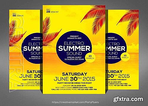 CM - Electro Summer Party Flyer 576064