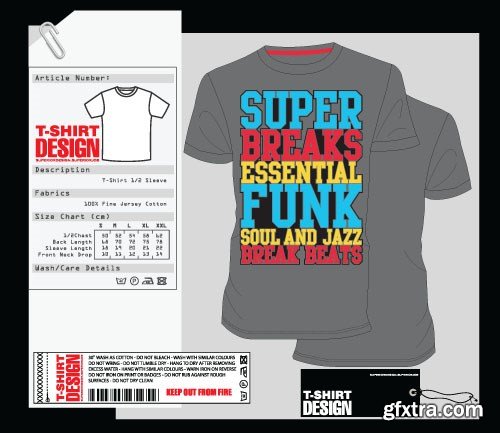 T-Shirts Design 5 - 25xEPS