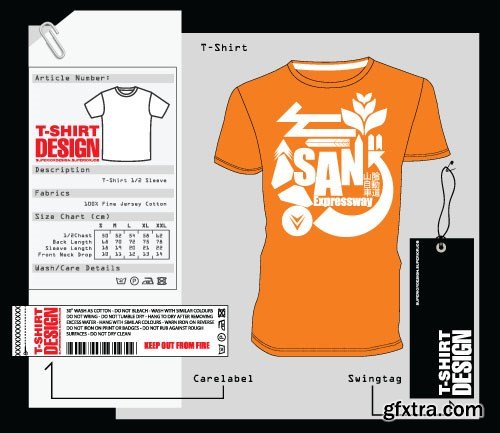 T-Shirts Design 5 - 25xEPS