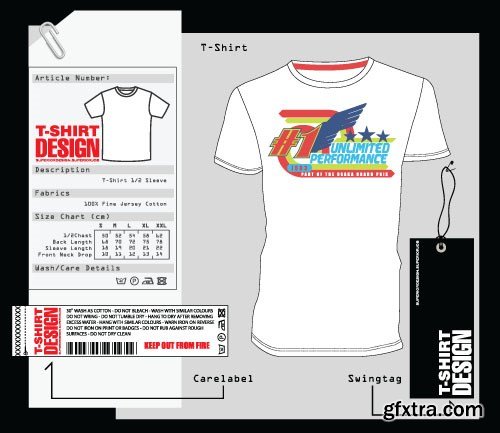 T-Shirts Design 5 - 25xEPS