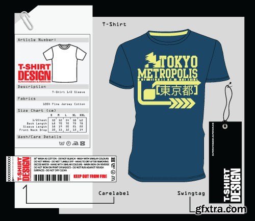 T-Shirts Design 5 - 25xEPS