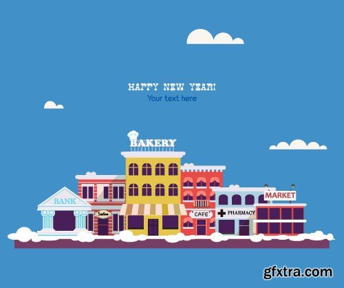 Flat Vector Design 30 - 30xEPS