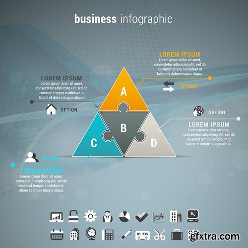 Corporate & Business Infographics Templates - 24xEPS