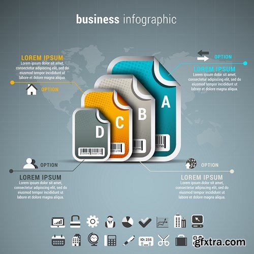 Corporate & Business Infographics Templates - 24xEPS