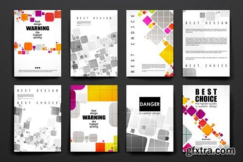 Design Flyer & Corporate Brochures 18 - 25xEPS