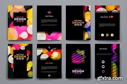 Design Flyer & Corporate Brochures 18 - 25xEPS