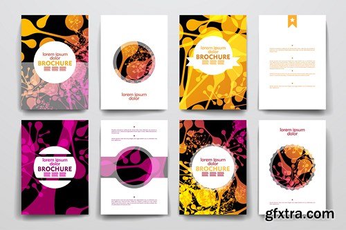 Design Flyer & Corporate Brochures 18 - 25xEPS