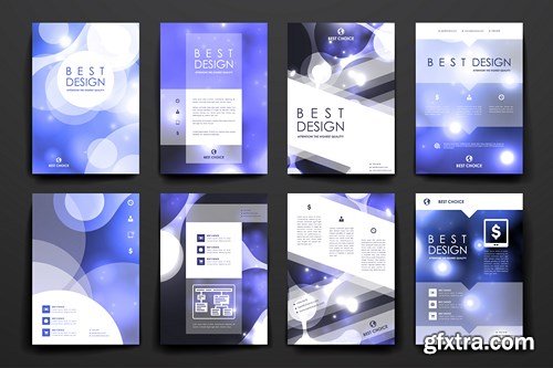 Design Flyer & Corporate Brochures 18 - 25xEPS