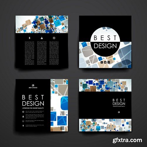 Design Flyer & Corporate Brochures 18 - 25xEPS