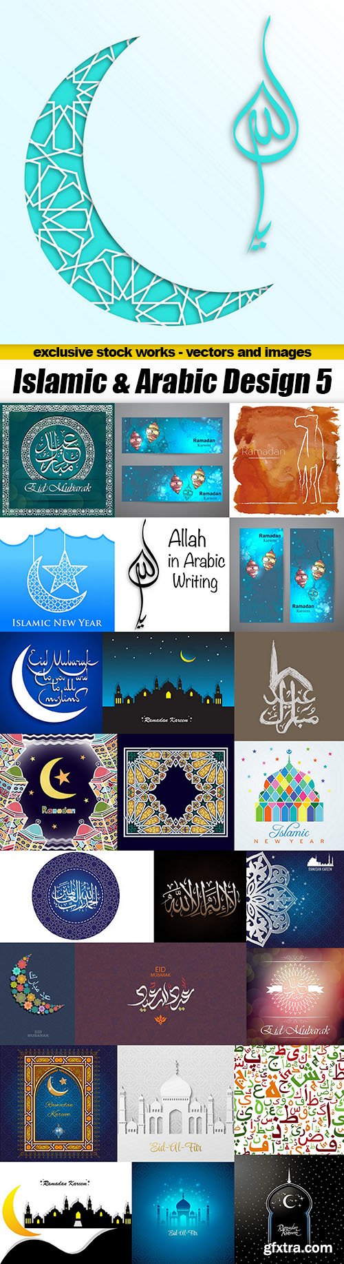 Islamic & Arabic Design 5 - 26xEPS