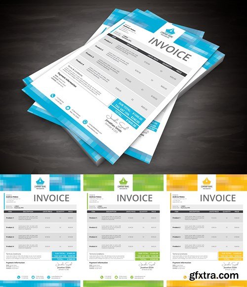 Letterhead for Business and Personal Purpose Usages - 16xEPS