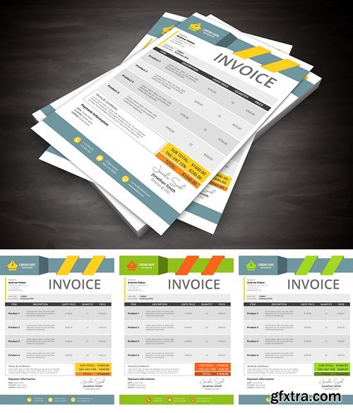 Letterhead for Business and Personal Purpose Usages - 16xEPS