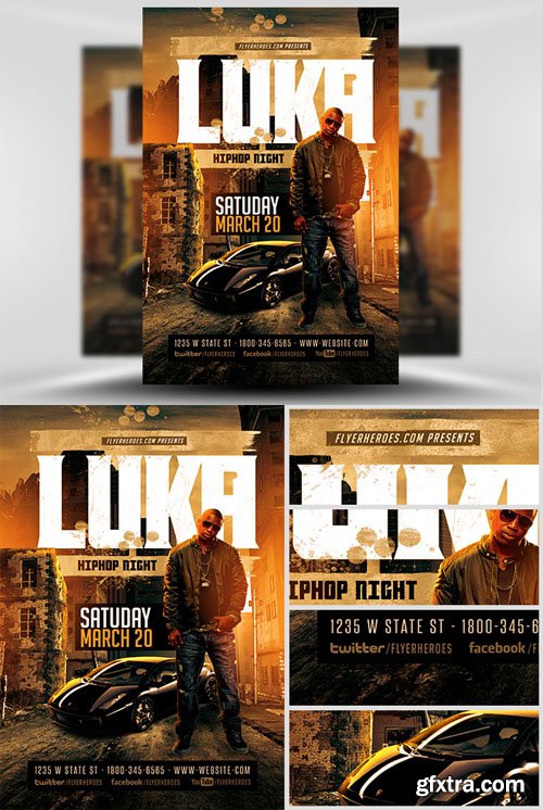 Luka Flyer Template