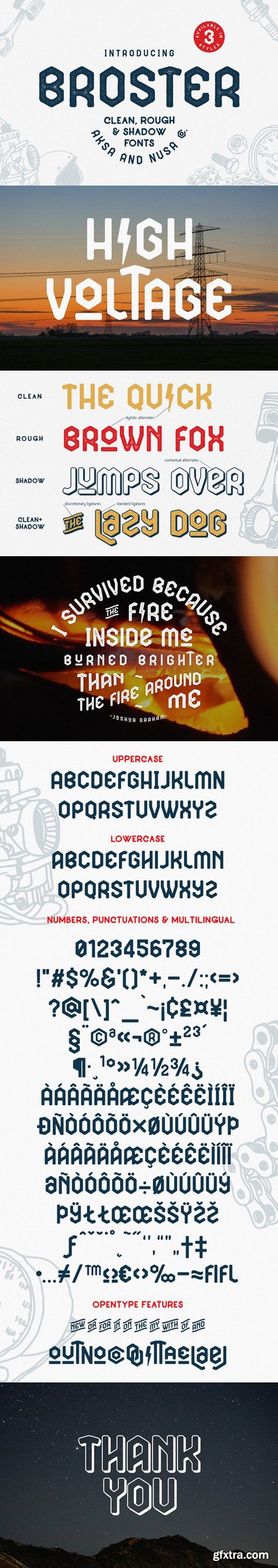 CM - BROSTER Display Fonts 568374