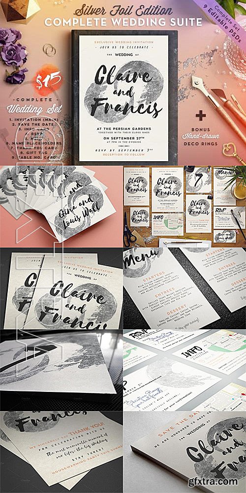 CM - Wedding Suite II Silver Foil Edition 580233