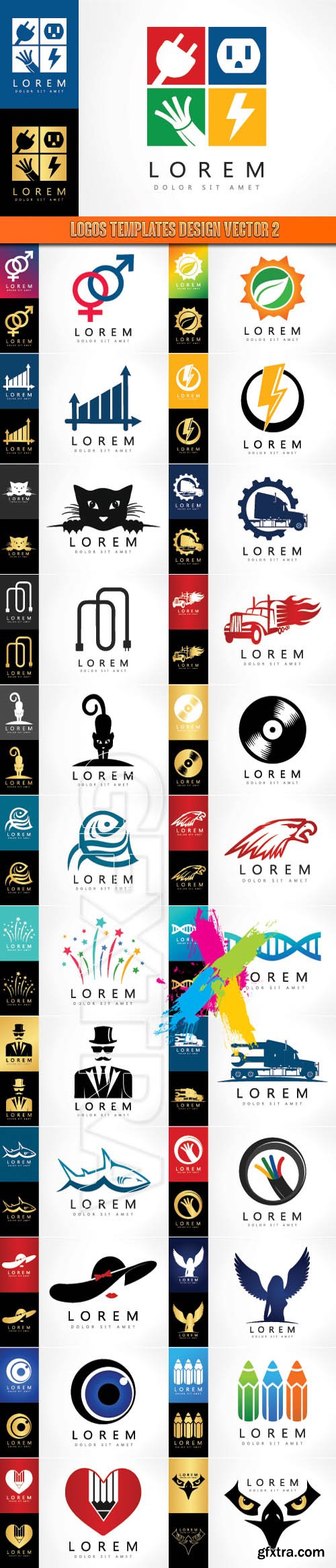 Logos Templates Design Vector 2