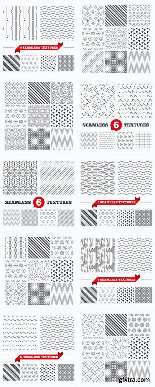 Waves, Triangles and Geometry Design - Material Patterns