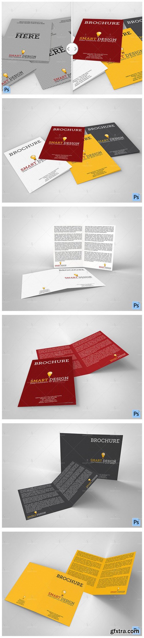 CM - Brochure Bifold Mockup 580060