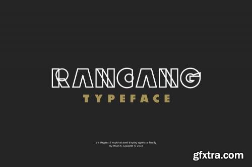 CreativeMarket Rancang Typeface 552544