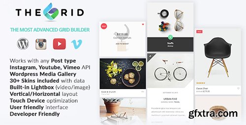 CodeCanyon - The Grid v1.4.0 - Responsive Wordpress Grid Builder - 13306812