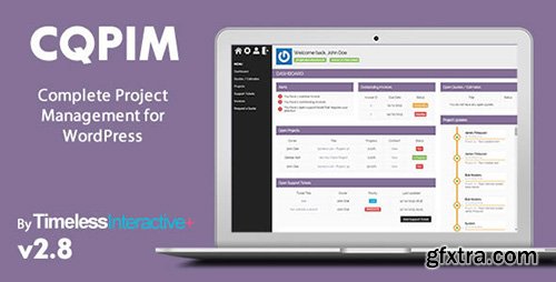 CodeCanyon - CQPIM v2.8.1 - WordPress Project Management Plugin - 11788321