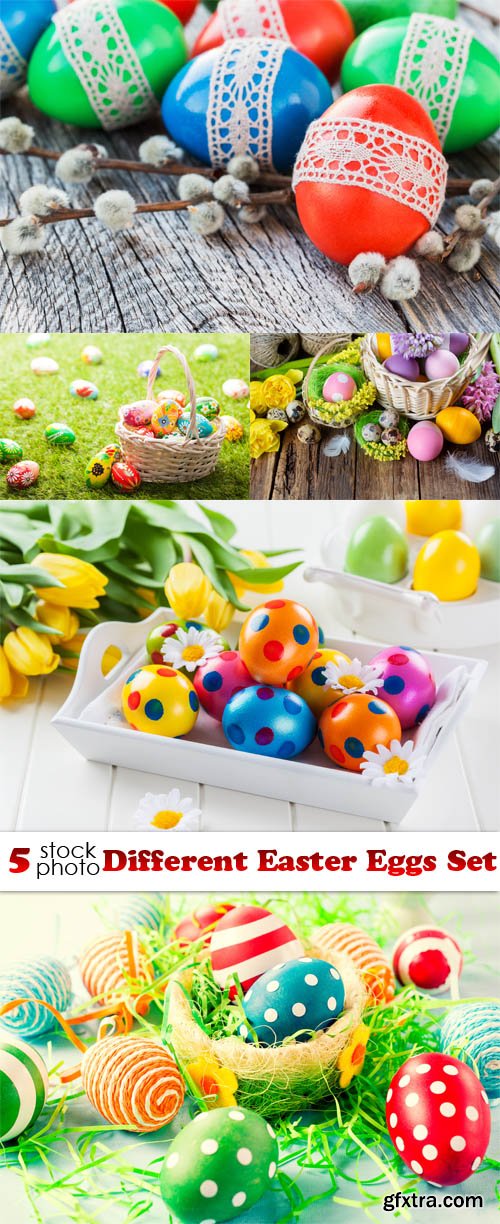 Photos - Different Easter Eggs Set