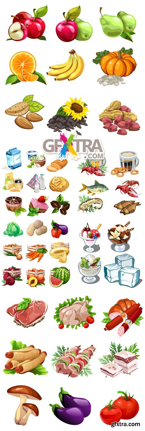 Food Icons Vector 10