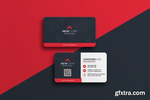 CreativeMarket Corporate Business Card #17 587817