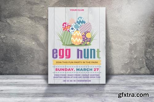 CreativeMarket Easter Party Invitation Flyer 587889