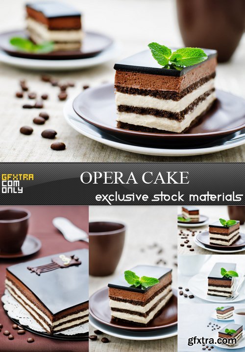 Opera Cake - 5 UHQ JPEG