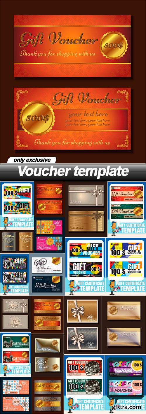 Voucher template - 20 EPS