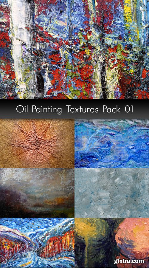 Oil Painting Textures, pack 1