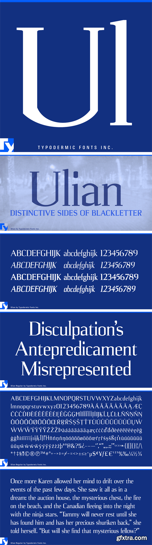 Ulian Font Family