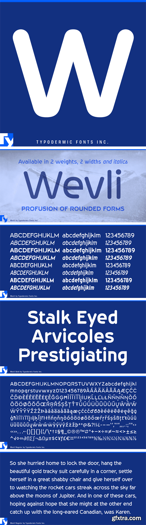 Wevli Font Family