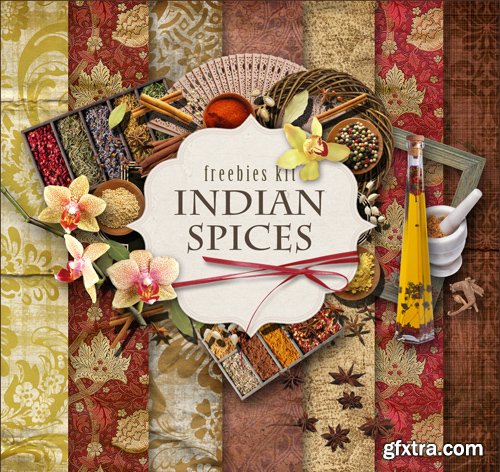 Scrap Kit - Indian Spices