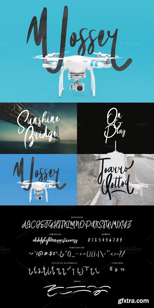 CM - Wosser Typeface + Swash 589221